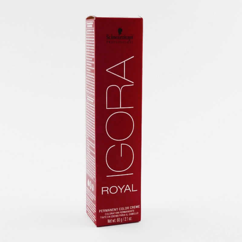 Crema Coloración Igora Royal 80 Rubio Claro