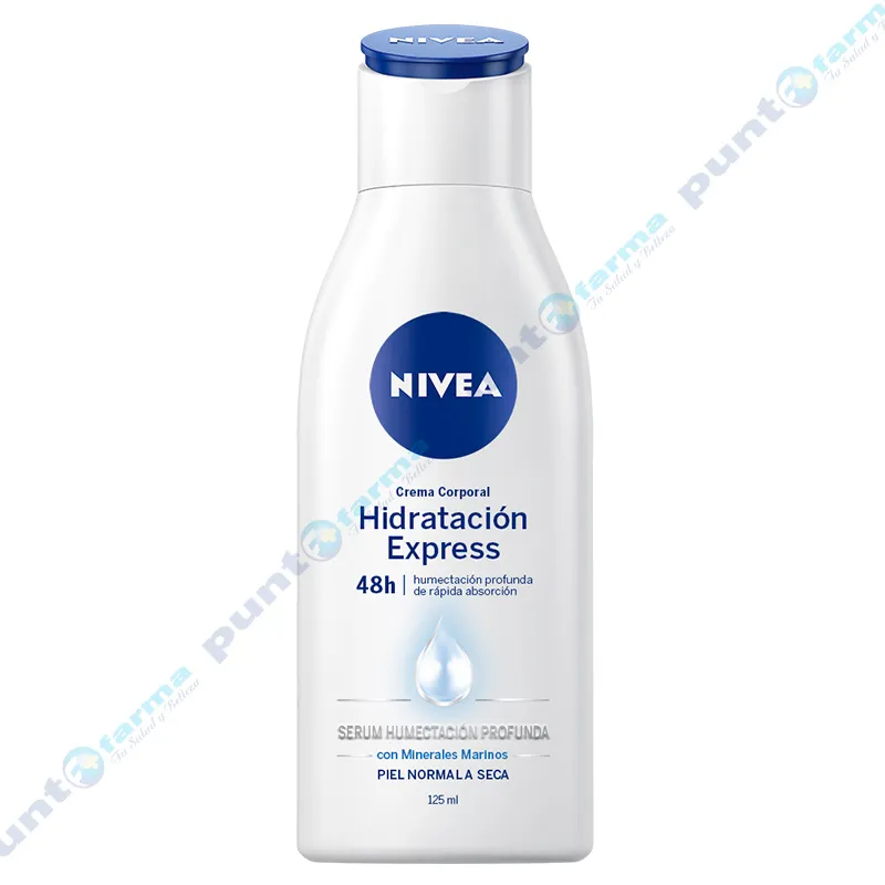 Crema Corporal Hidratación Express Nivea - 125 mL
