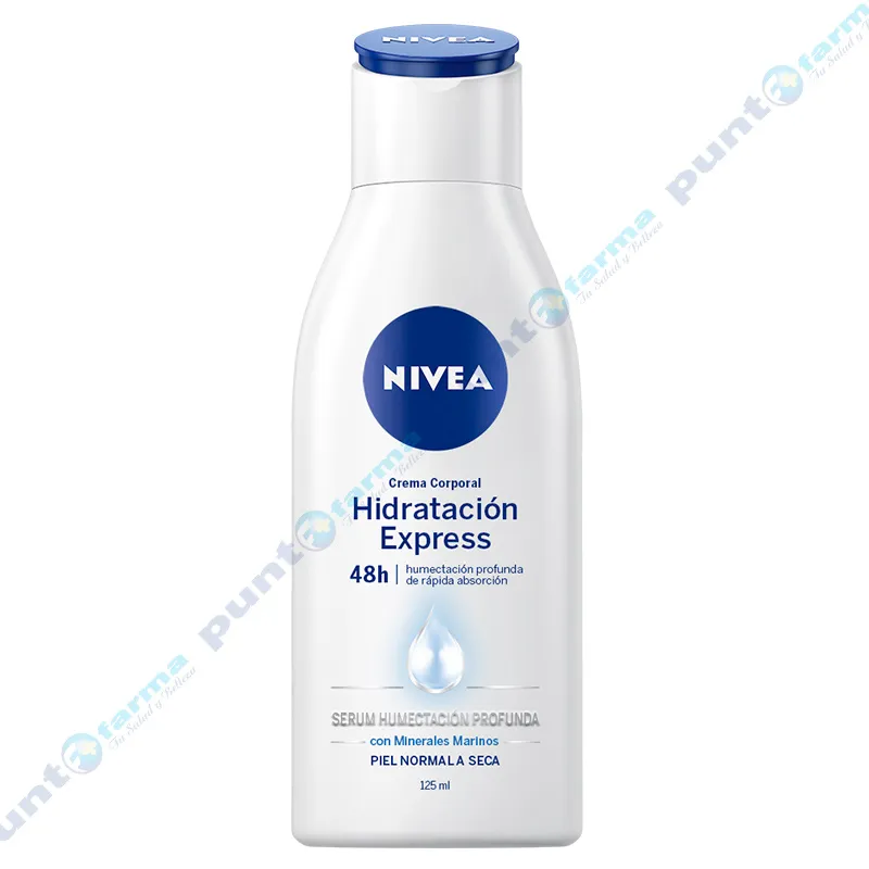 Crema Corporal Hidratación Express Nivea - Cont.125 mL