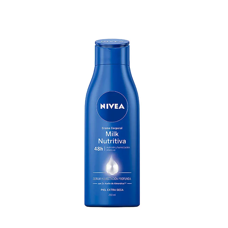 Crema Corporal Milk Nutritiva Nivea - 250 mL