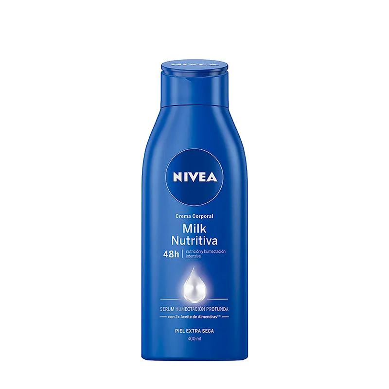 Crema Corporal Milk Nutritiva Nivea  - 400 mL