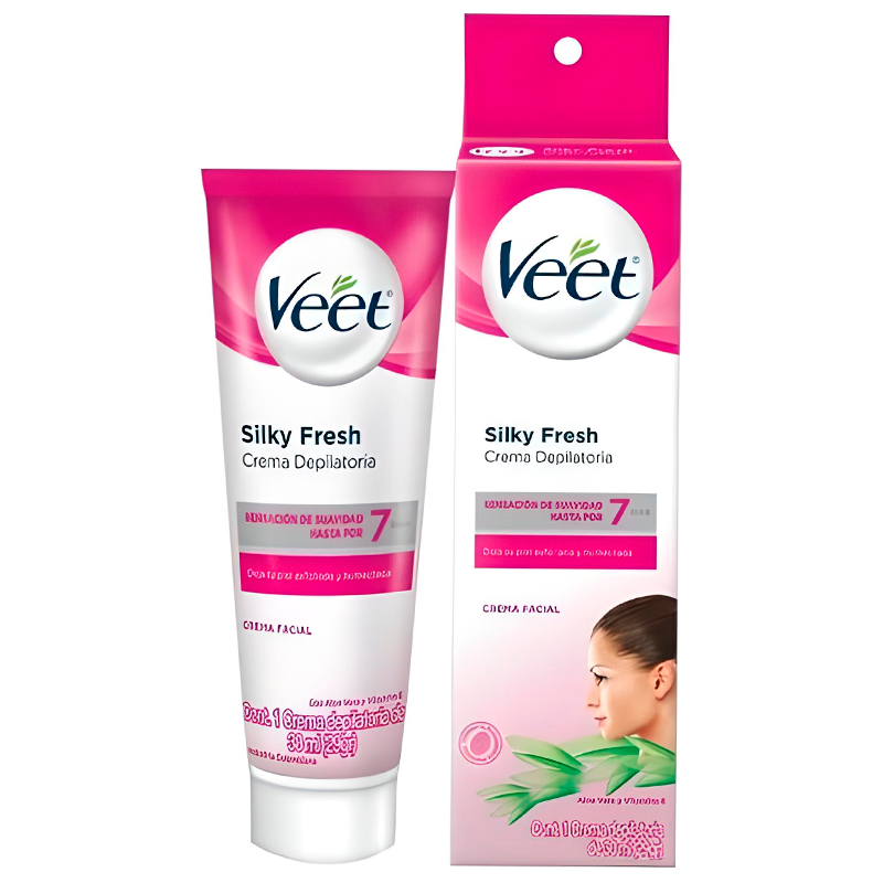 Crema Depilatoria Facial Piel Sensible Veet 30 ml Punto Farma