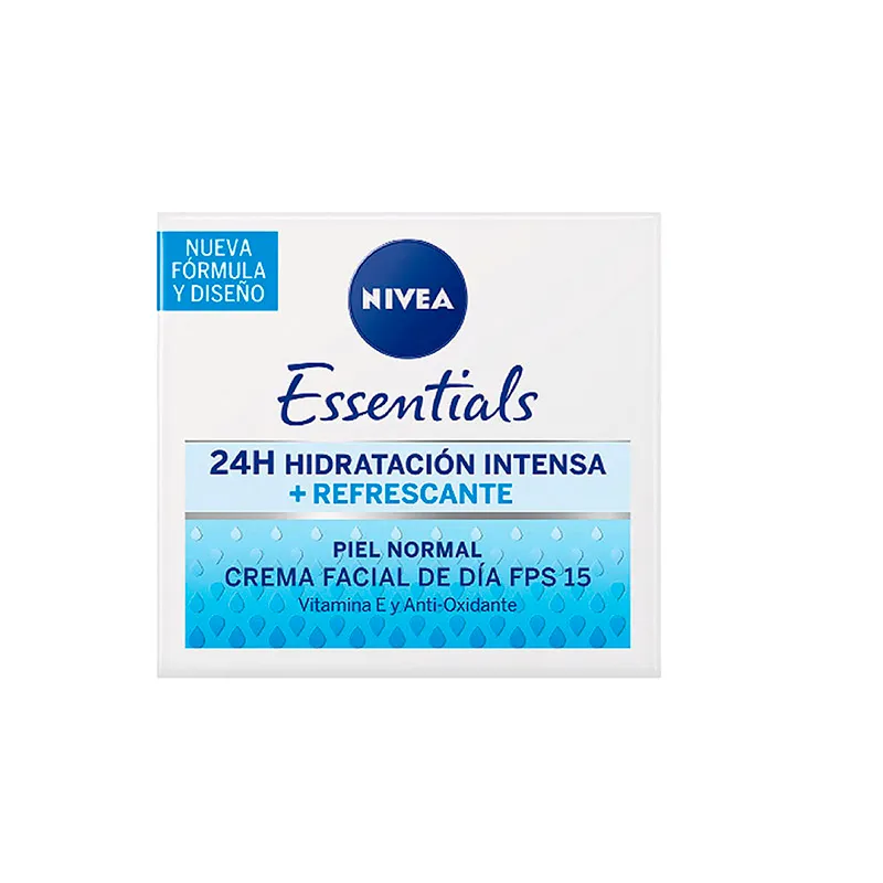 Crema Facial Día Essentials FPS15 Nivea - Cont.50 mL