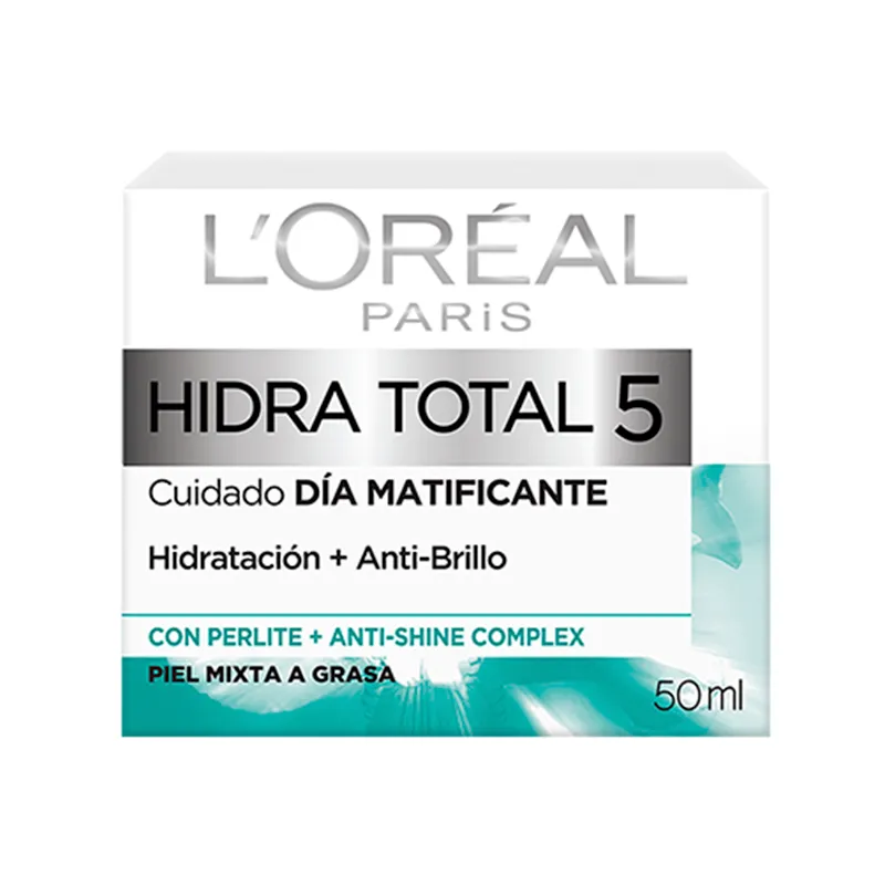 Crema Hidratante Matificante Hidra-Total 5 Loreal Paris - Cont.50mL