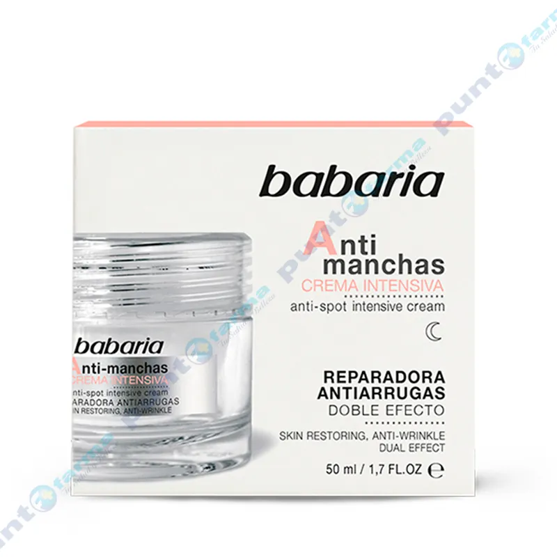 Crema Intensiva Antimanchas Babaria - 50 mL