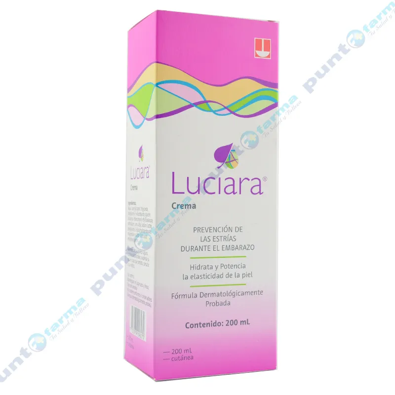 Crema Prevención de las Estrías Durante el Embarazo Luciara -  200 mL