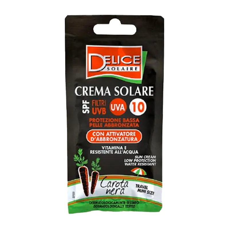 Crema Protector Solar Delice Carrot SPF 10 Delice Solare - Cont. 50ml