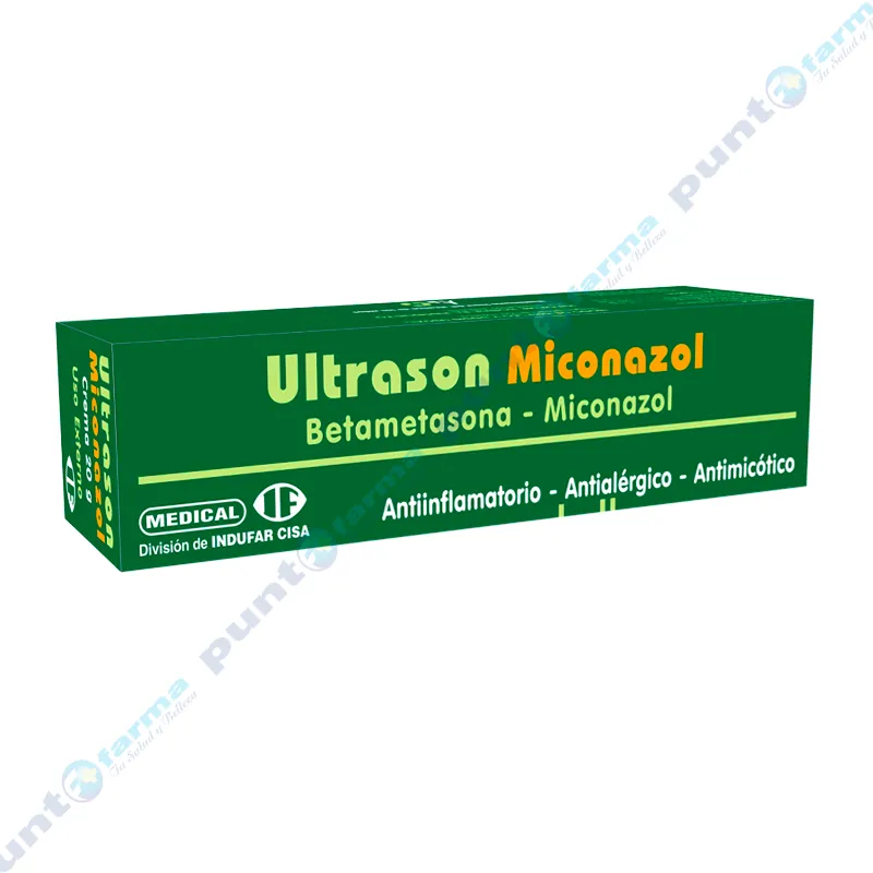 Crema Ultrason Miconazol - 20 gr