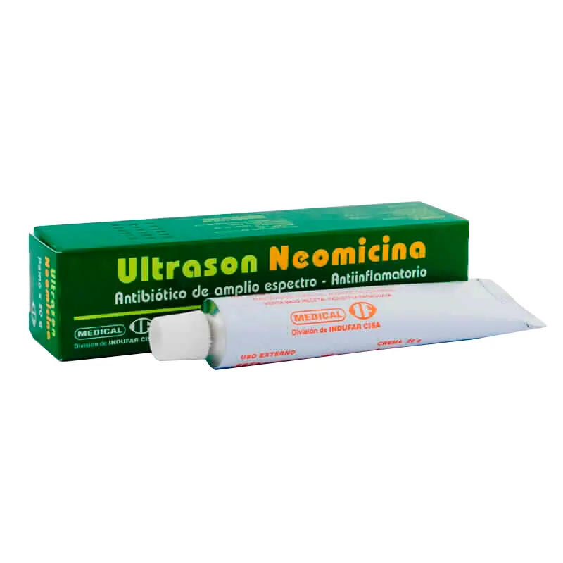 Crema Ultrason Neomicina - 20 gr