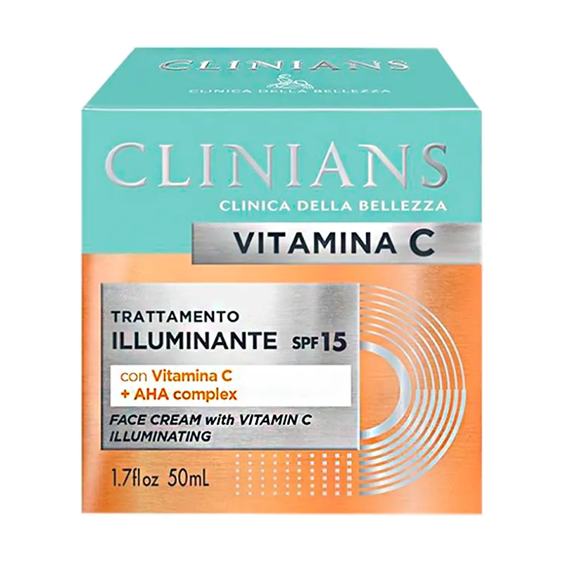 Crema Vitamina C iluminante Clinians - Cont.50 mL