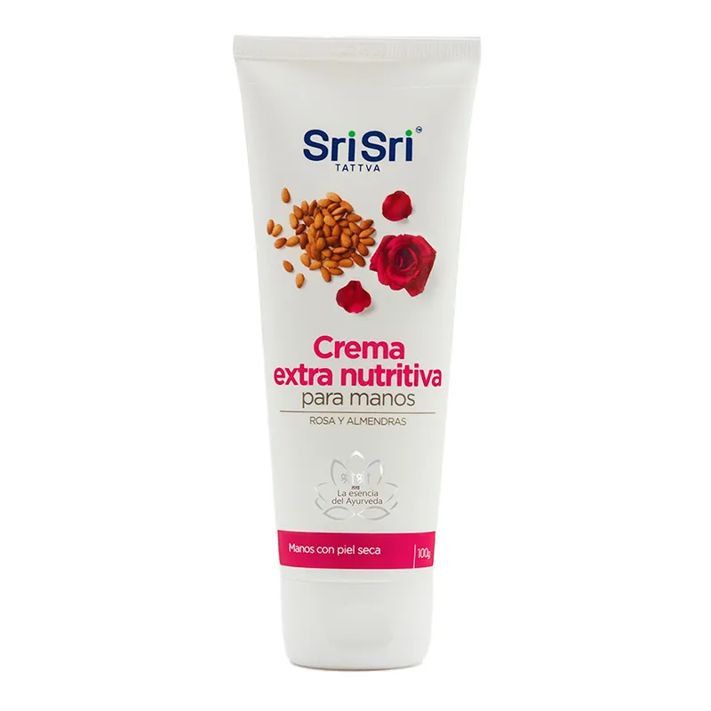 Crema extranutritiva para Manos Rosa y Almendras - 100 mL