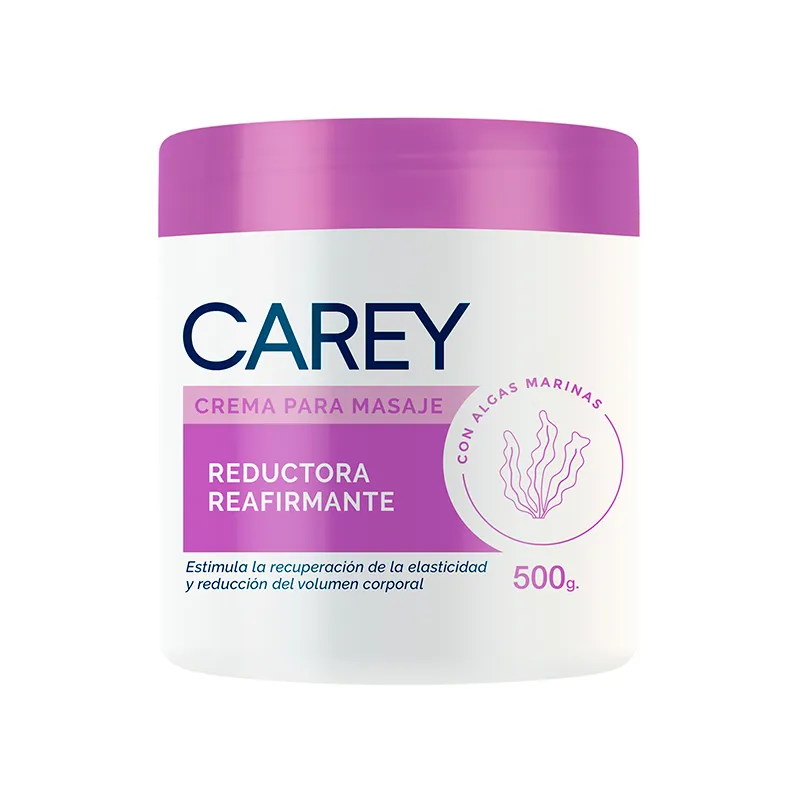 Crema para Masajes Reductora Reafirmante Carey - 500gr