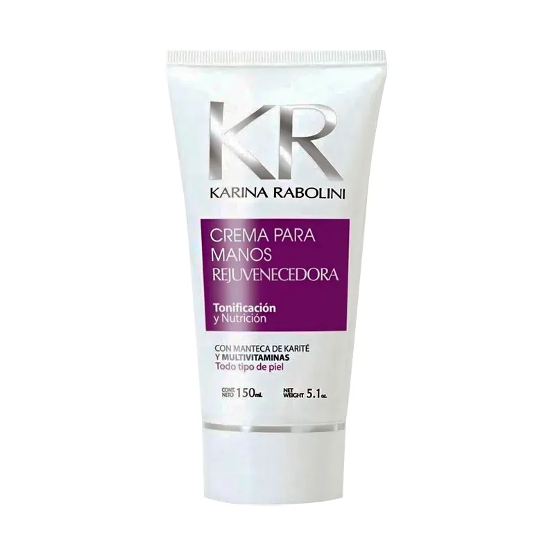 Crema para Manos Rejuvenecedora Karina Rabolini - Cont.150 mL