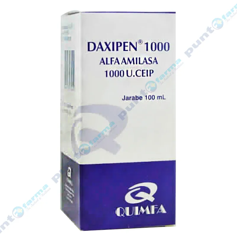 Daxipen1000 Alfa Amilasa 1000 U.CEIP - Jarabe 100 ml