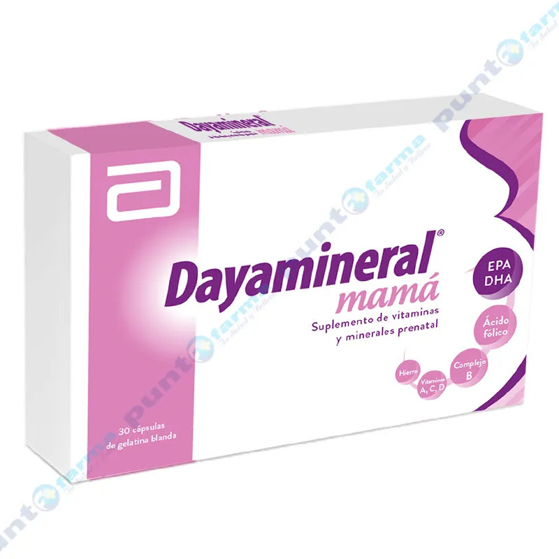 Dayamineral® mamá - Caja de 30 cápsulas