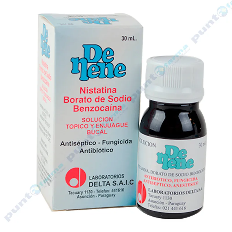 De nene - Solución topico y enjuague bucal 30mL