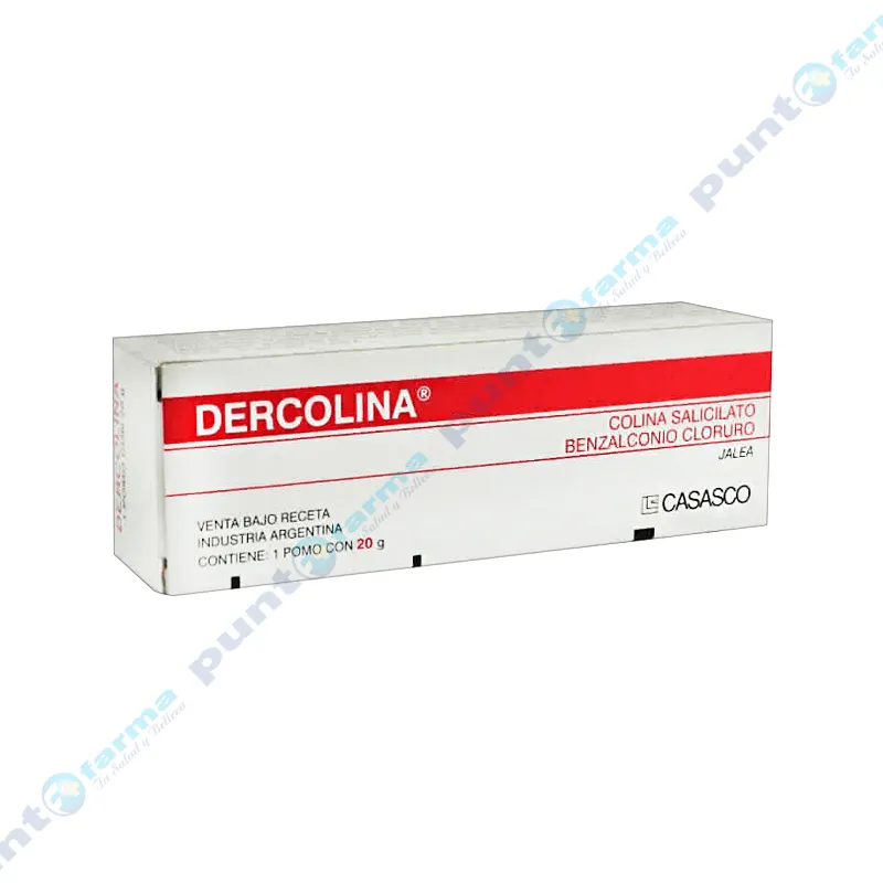 Dercolina Jalea Adultos Colina Salicilato - 20g