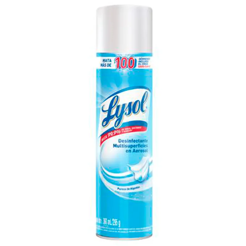 Desinfectante en Aerosol Pureza de Algodón Lysol - 360mL