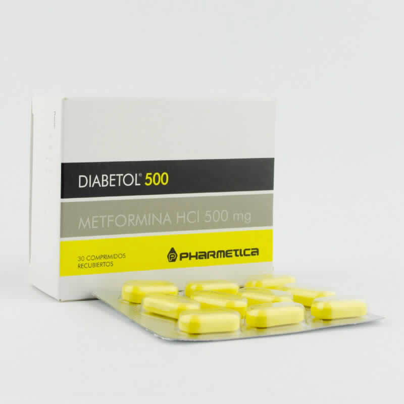 Metformina en capsulas