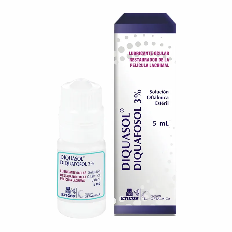 Diquasol Diquafosol - Solucion Oftamologica 5 mL