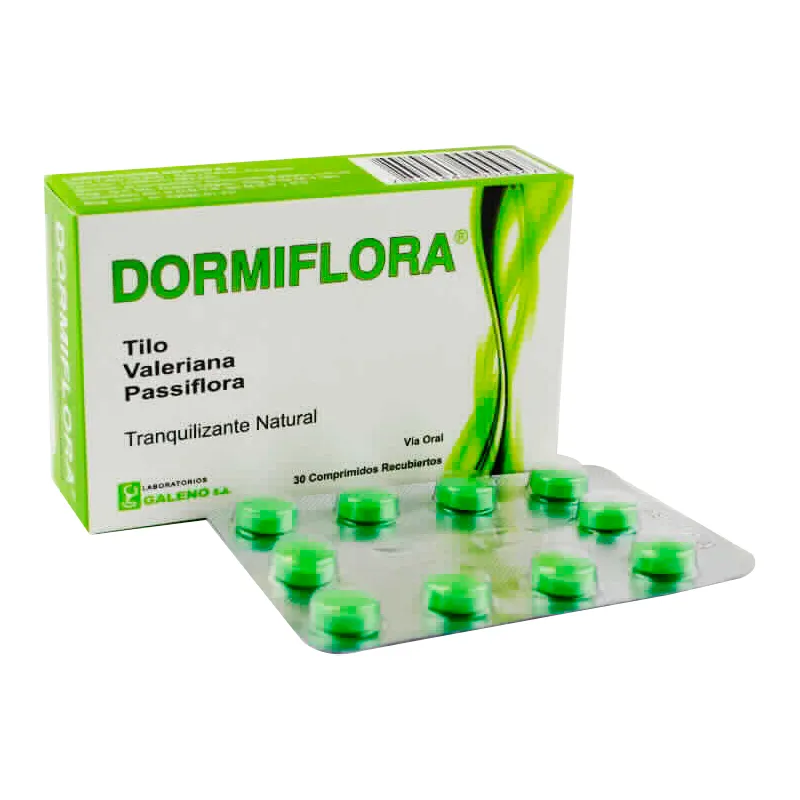 Dormiflora - Contenido de 30 comprimidos recubiertos