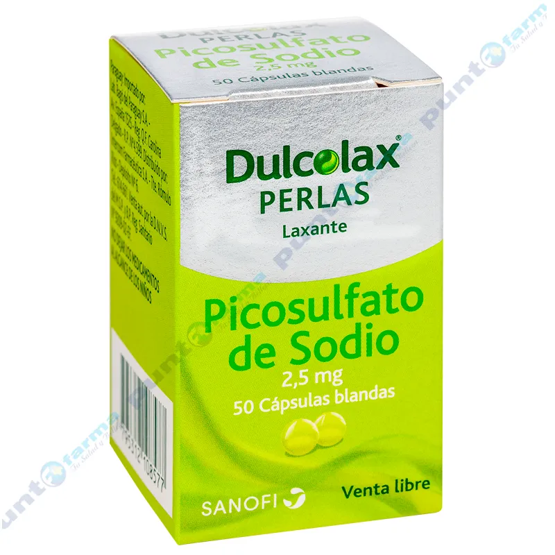 Dulcolax Perlas Laxante - Caja de 50 cápsulas
