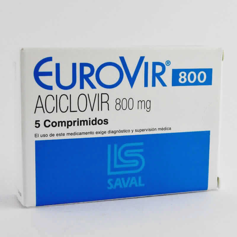 Aciclovir 800 mg precio