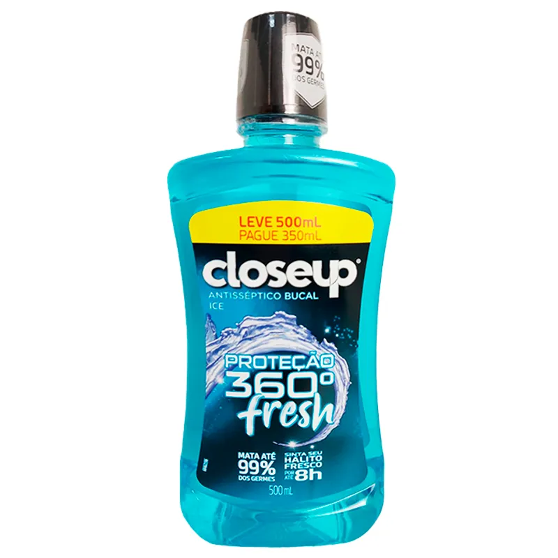 Enjuague Bucal Ice Fresh Anticeptico Closeup - Cont.500mL