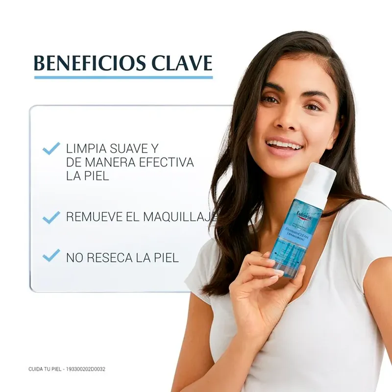 Image miniatura de Espuma-Micelar-Dermato-Clean-Hyaluron-Eucerin-150-mL-50839.webp