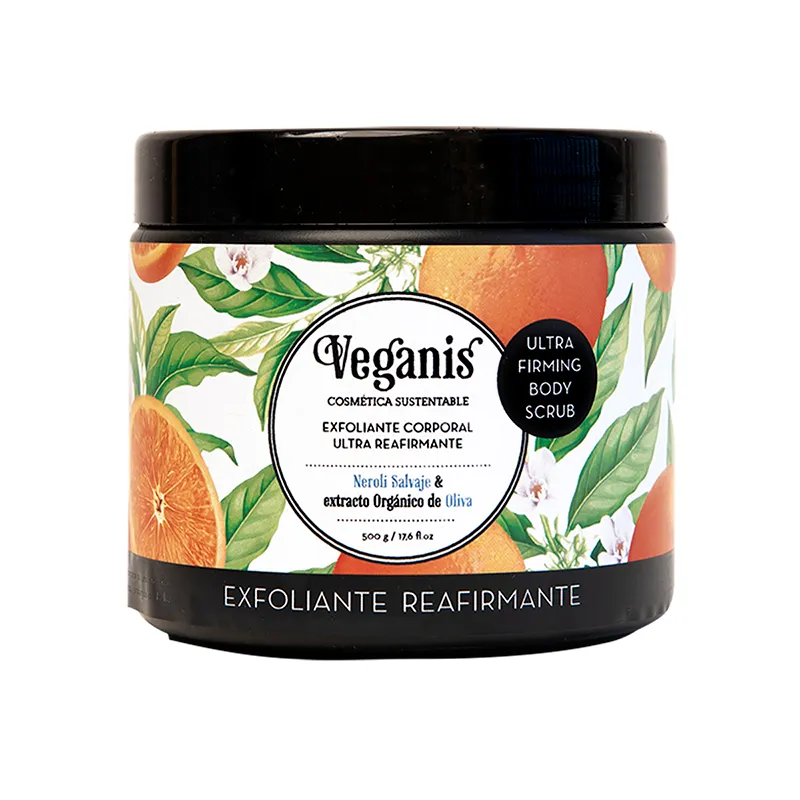 Exfoliante Corporal Utra Reafirmante Veganis - Frasco de 500GR