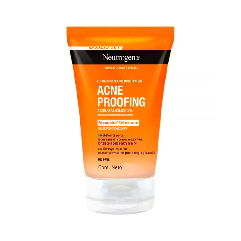 Exfoliante Facial Antiacne Neutrogena - Cont.100mL