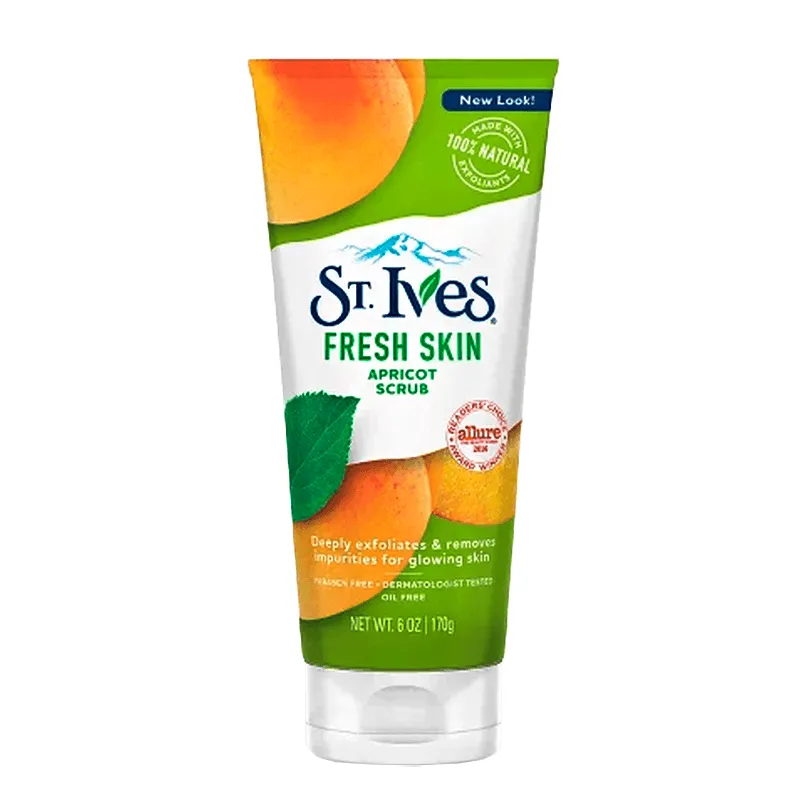 Exfoliante Facial Fresh Skin St Ives - 170 gr