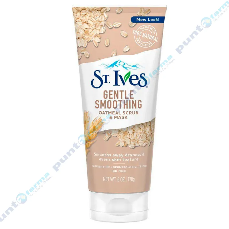 Exfoliante y Mascarilla Facial Gentle Smoothing St. Ives - 170 gr