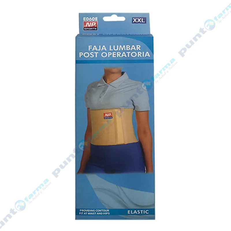 Faja Lumbar Post Operatoria E060E Talle XXL