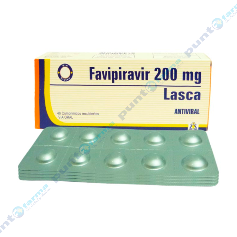 Quedateencasa Punto Farma Favipiravir 0mg Caja De 40 Comprimidos