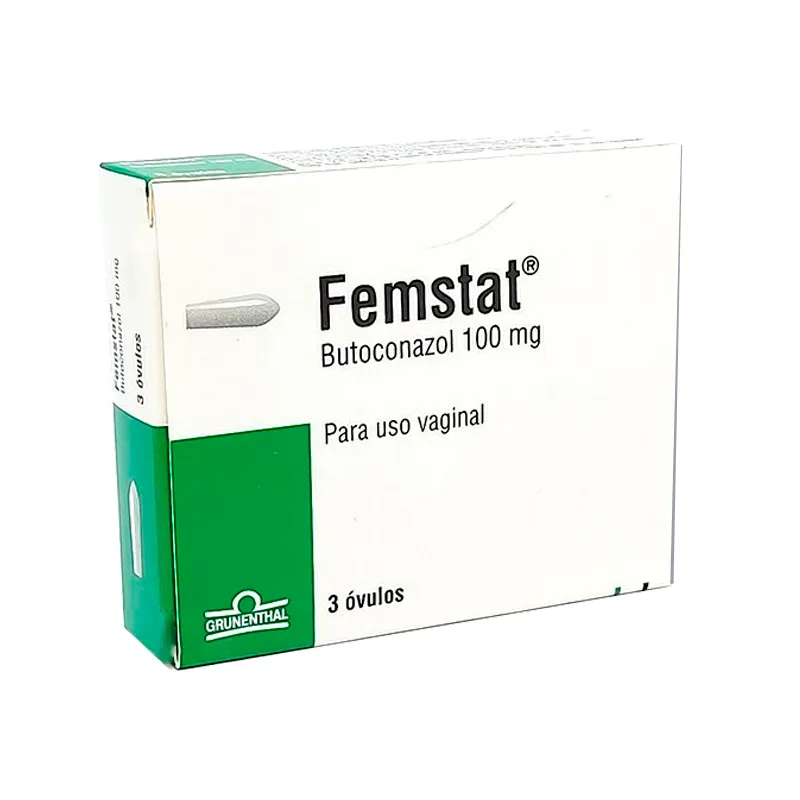 Femstat Butoconazol 100 mg - Caja de 3 Ovulos