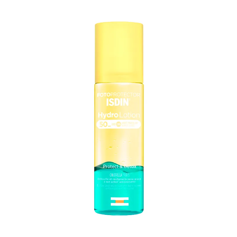 Fotoprotector Corporal Bifásico Hidratante HydroLotion SPF 50 Isdin - 200mL