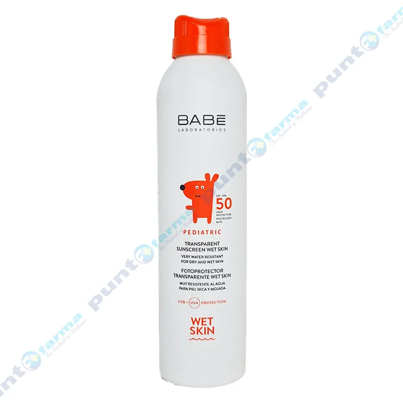 Fotoprotector Transparente Wet Skin SPF 50 Babe - 200ml