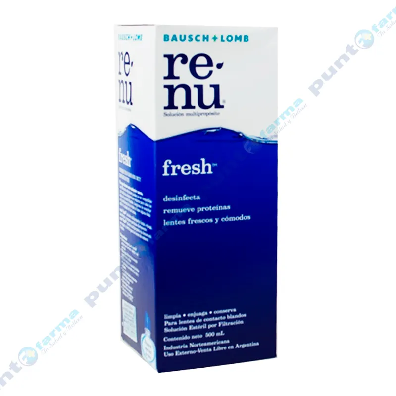 Fresh Solución Multipropósito Renu - 500 mL