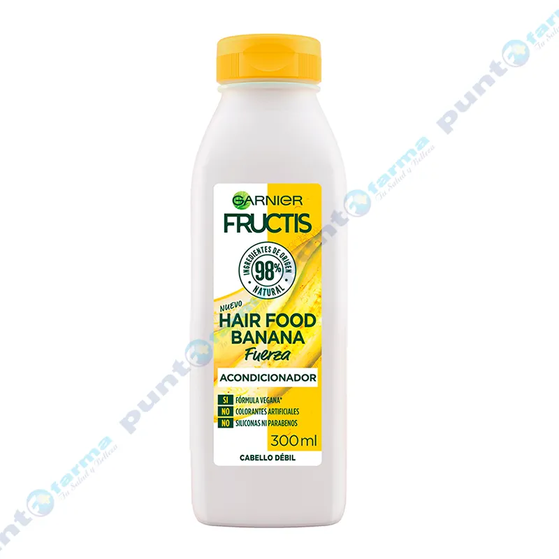  Acondicionador Hair Food Banana Fructis - 300 mL