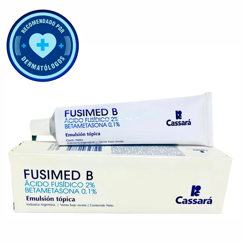 Fusimed B Emulsión Acido Fusidico 2% Betametasona 0,1% - 50gr