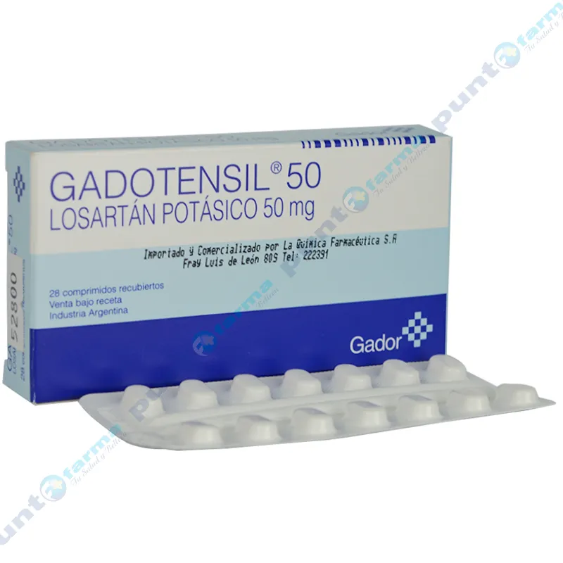 GADOTENSIL® 50 - Caja de 28 comprimidos