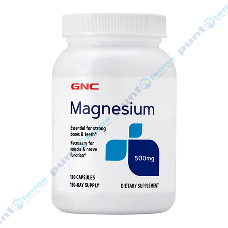 GNC Magnesium 500mg Punto Farma