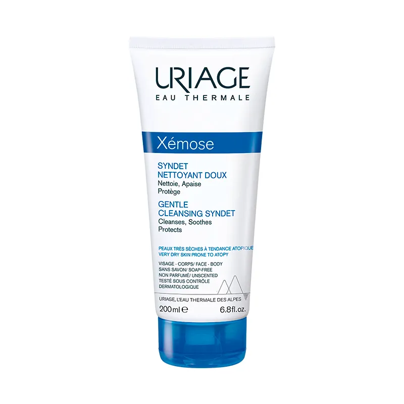 Gel Cremoso Limpiador Suave Xémose Syndet Uriage - 200 mL