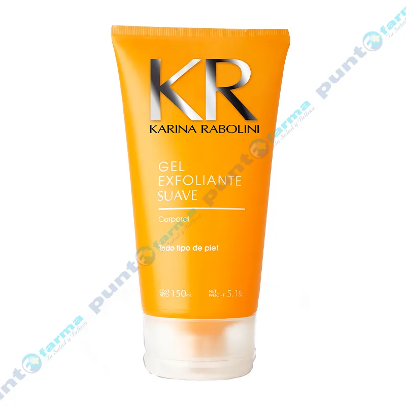 Gel Exfoliante Corporal Suave Almendra Karina Rabolini - Cont.150 mL