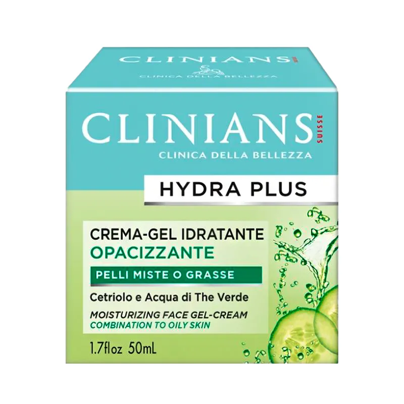Gel Hidratante Opacizzante Clinians - Cont.50mL
