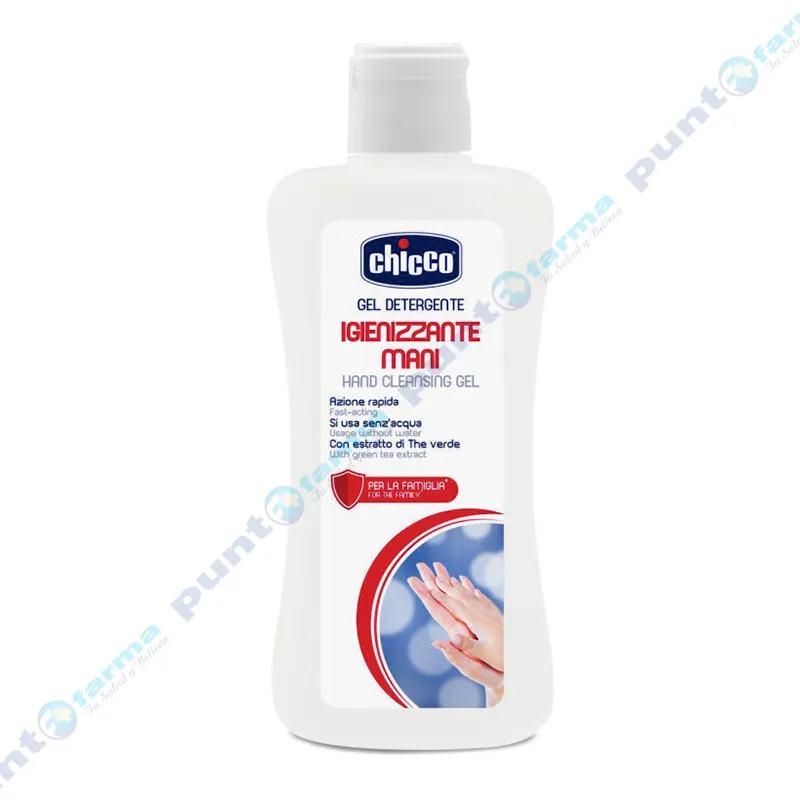 Gel Limpiador de Manos Chicco -  Cont.100 mL