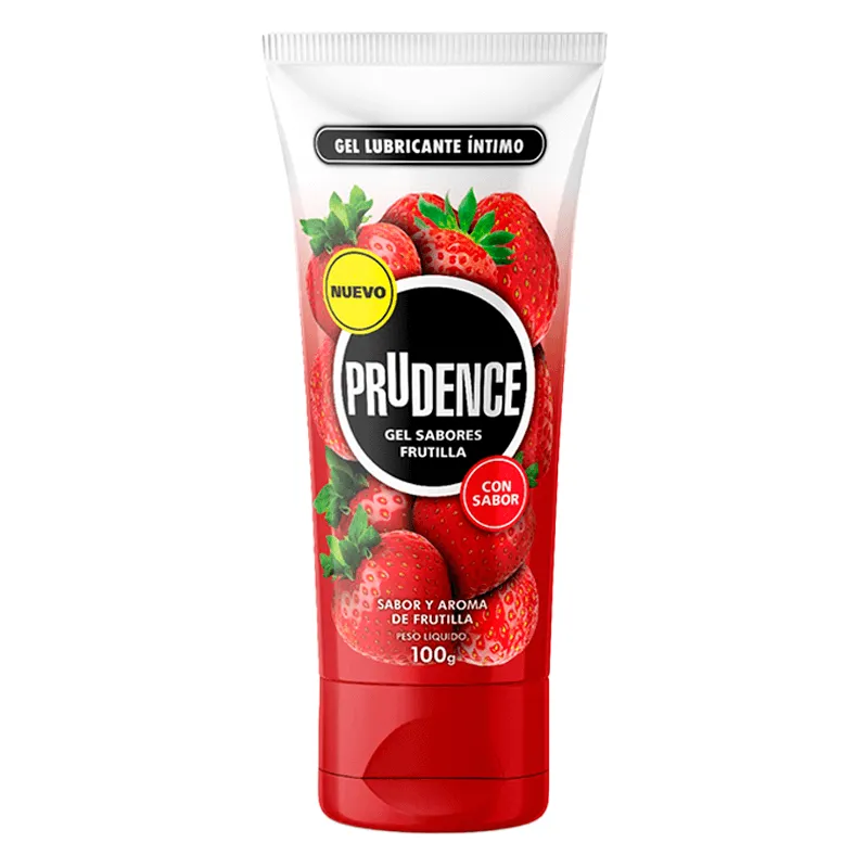 Gel Lubricante Frutilla Prudence - 100 gr