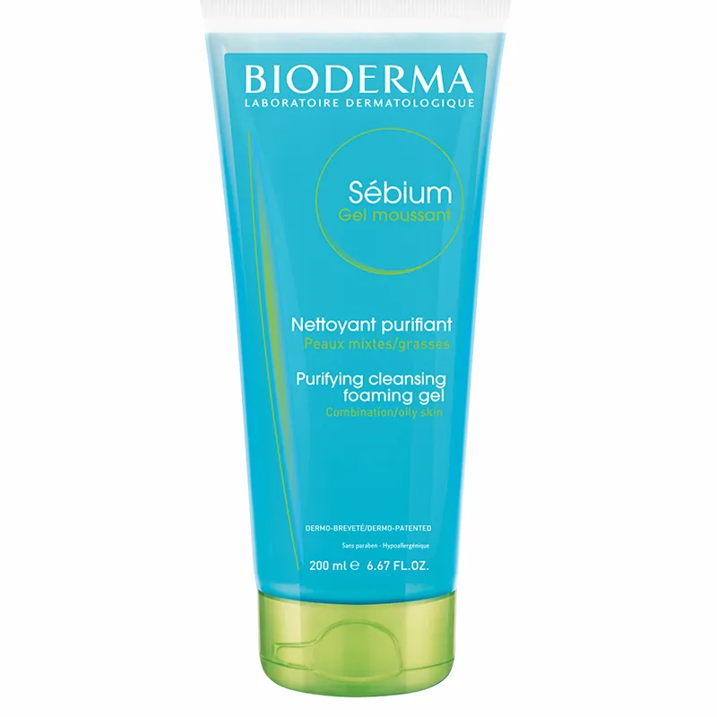 Gel Moussant Sebium Bioderma - Cont.200 mL
