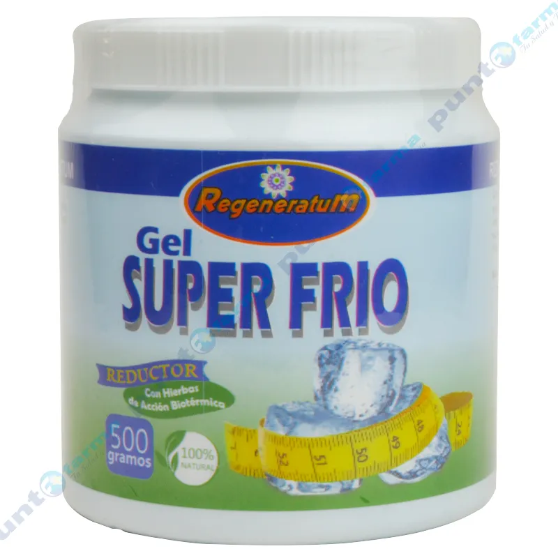 Gel Reductor Super Frio Regeneratum - 500 gr